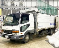 収集車両:平ボディ車 画像